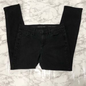 Black skinny Calvin Klein jeans